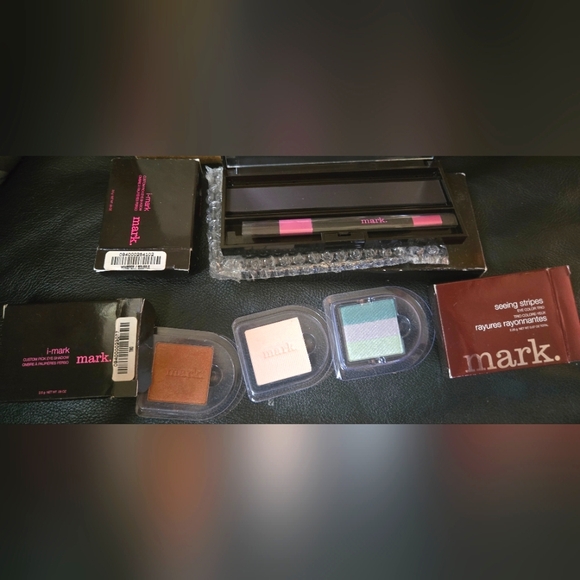 mark. Other - mark. Eye Shadow Trio in Copper Cream & Sea Color Trio Refillable Palette